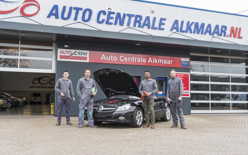 Het team van AutoCrew Alkmaar